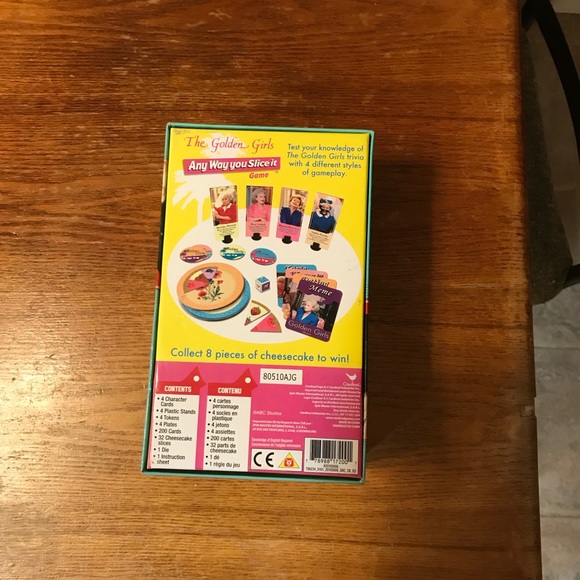 Pre Loved The Golden Girls Any Way You Slice It Trivia Game - Picture 5 of 5